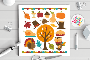 Retro Autumn Festival Set