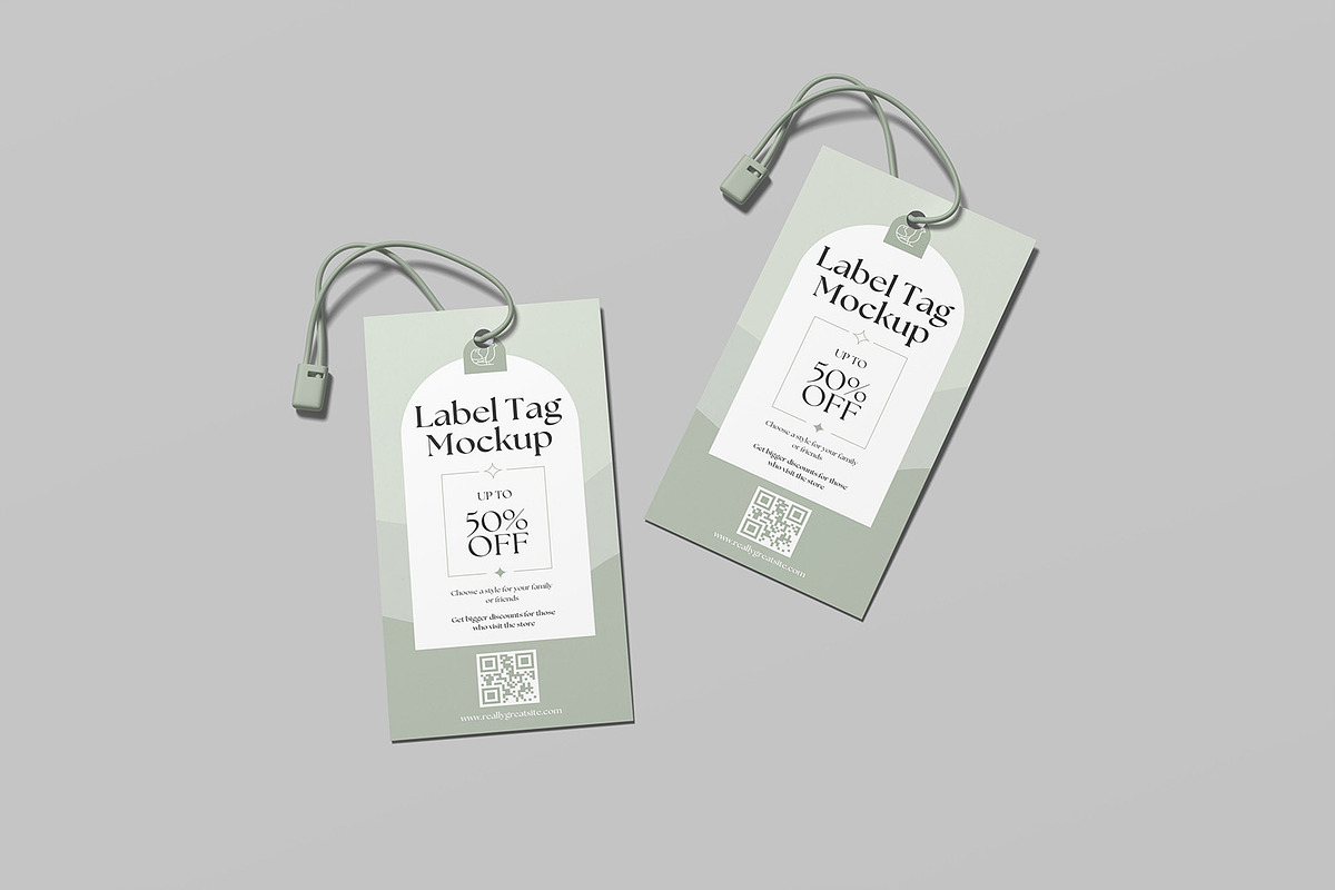 Label Tag Mockup, an Advertising Mockup by graphicsecond (Photo 6 of 6)