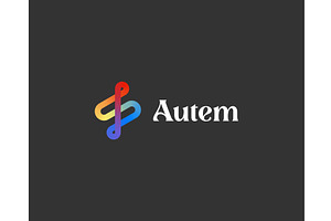 Abstract bright gradient logo, an Illustration by Bureau