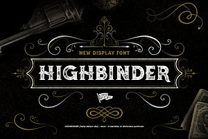 Highbinder Display Font