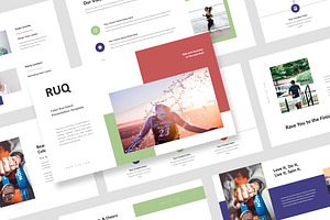 Ruq : Marathon Event Powerpoint, a Presentation Template by Punkl Camp