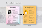 CANVA Resume Template / CV Set, a Resume Template by RWstudio (Thumbnail 7 of 8)