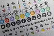 Web and Contacts Vector icons set, an Outline Icon by FourLeafLover (Thumbnail 3 of 3)