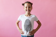 100 Kid's T-Shirt Mock-Up 2018 #22, a Shirt Mockup by Freeman Studio (Thumbnail 18 of 107)