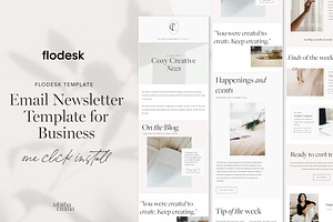 Flodesk Email Newsletter Template