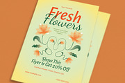 Flower Shop Promotion Flyer, a Flyer Template by Guuver (Thumbnail 2 of 3)