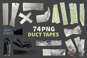 Duct Tape Texture Overlays, a Texture Graphic by alexdndz
