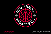 Basketball Badge Logo Sport Emblem, a Branding & Logo Template by muhisya (Thumbnail 1 of 3)
