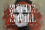 Artistic Condensed Font, a Serif Font by 177Studio (Thumbnail 6 of 8)