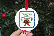 Christmas Candy Cane  PNG, an Illustration by CreationArt (Thumbnail 4 of 4)