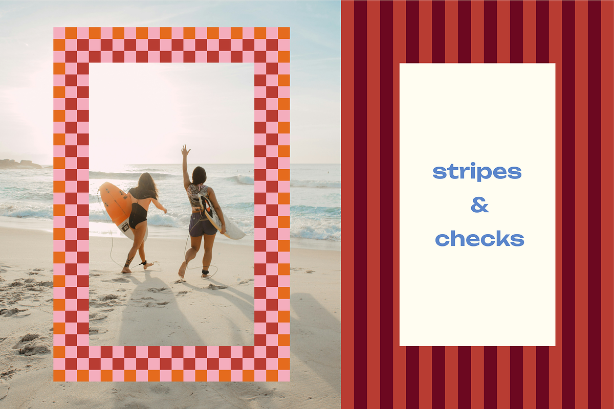 Stripped and checker FRAMES, an Object Graphic by kondratya (Photo 7 of 9)