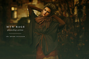 "Mtn Rage" Moody Photoshop Action