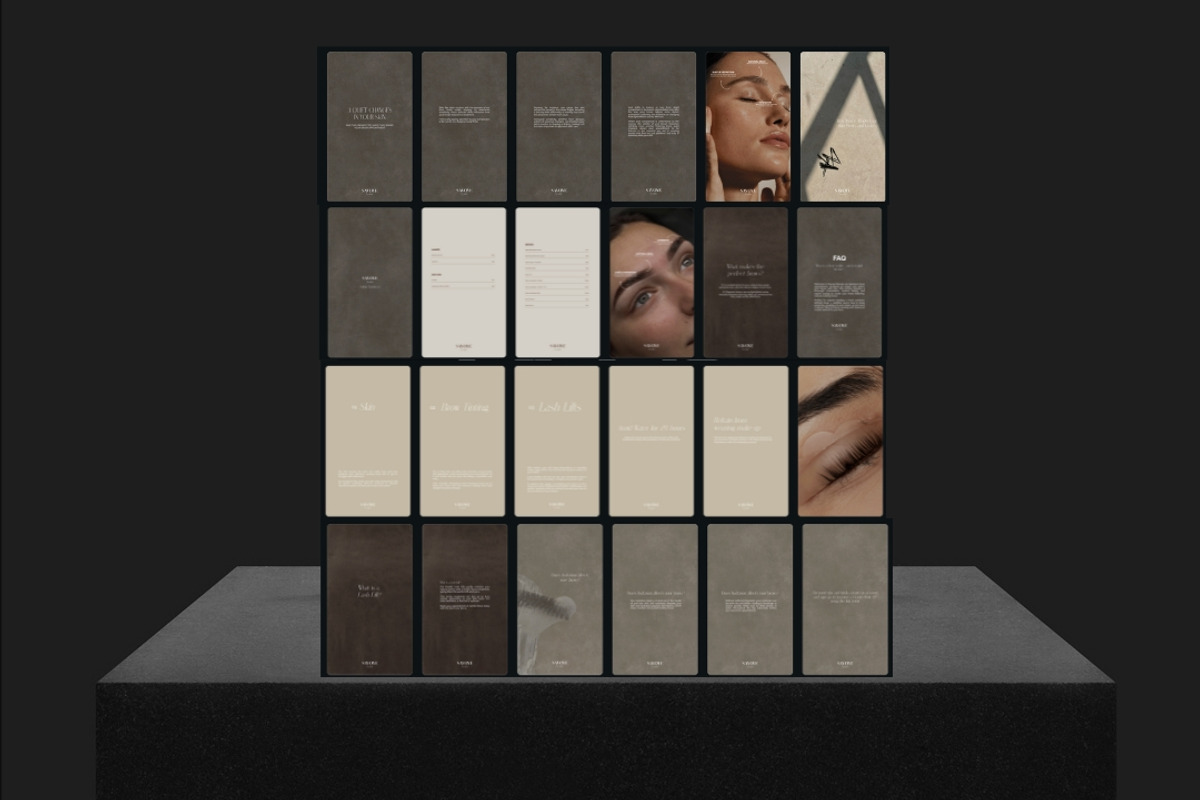 Brow & Beauty Instagram Templates preview 7