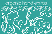 Organic Hand Font Trio, a Handwritten Font by Jodi Van der Kruik (Thumbnail 5 of 9)