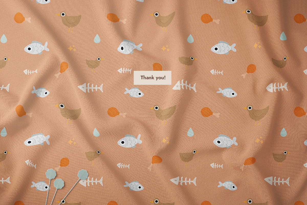 Cat stickers. Vector set. + Pattens., a Pattern Graphic by anna khramtsova (Photo 14 of 14)