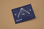 Passover Greeting Card - Art Deco, a Card Template by Neermana (Thumbnail 3 of 4)