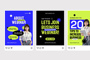 Business Strategy Webinar, a Social Media Template by Izdihaar_Studio (Thumbnail 3 of 4)
