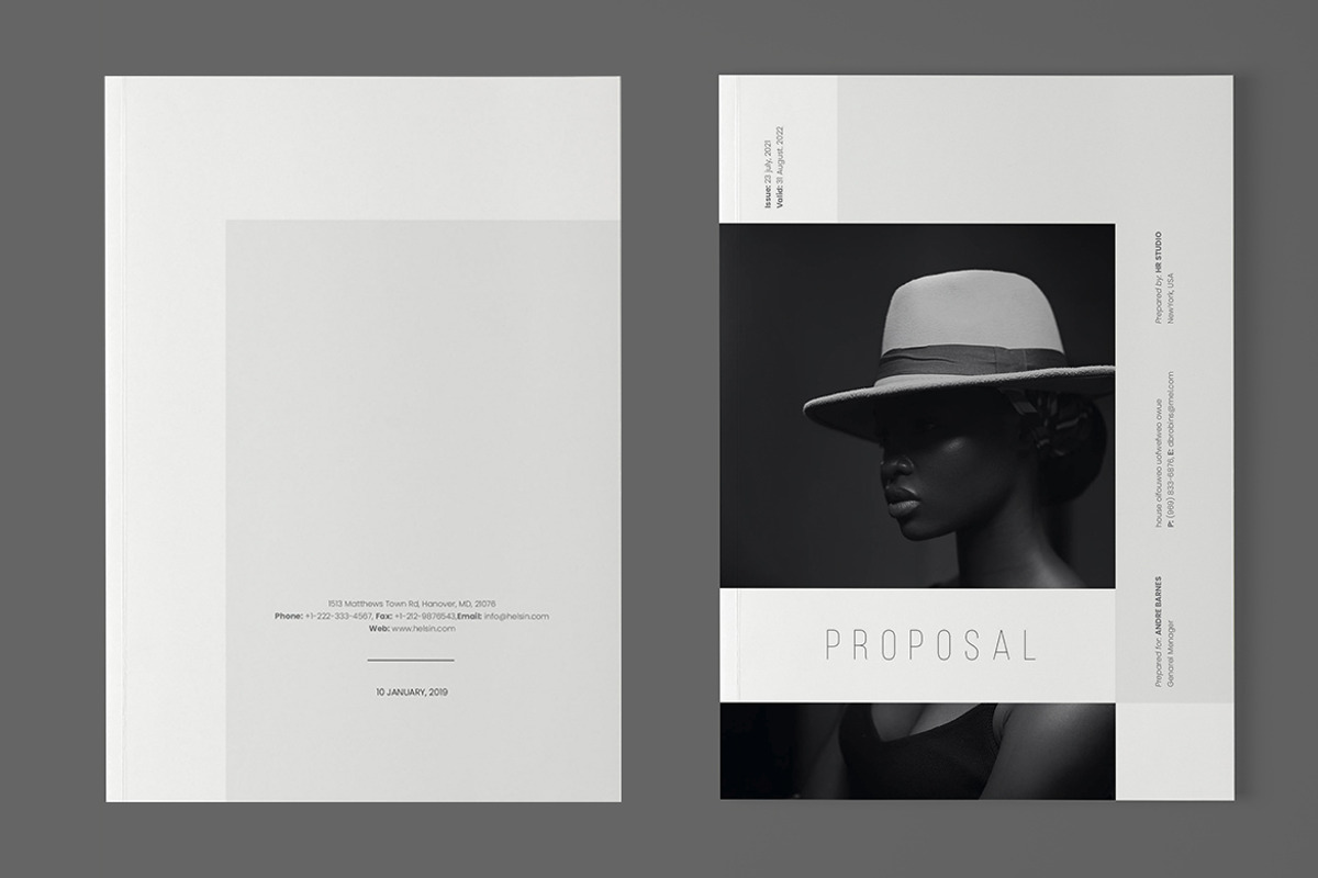 Business Proposal, a Brochure Template by HR Studio (Photo 11 of 11)