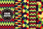 Colorful bright seamless patterns, a Pattern Graphic by ExpressShop (Thumbnail 1 of 4)