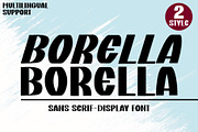 BORELLA, a Sans Serif Font by Letterafa Studio (Thumbnail 1 of 6)
