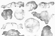 90 Photoshop Watercolor Brushes preview 3