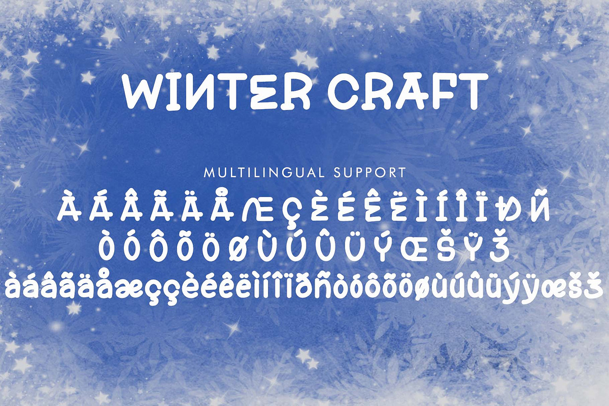 Winter Craft, a Handwritten Font by Yoga Letter (Photo 5 of 6)