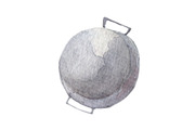 Kitchenware set in watercolor, an Illustration by My watercolor shop (Thumbnail 6 of 6)