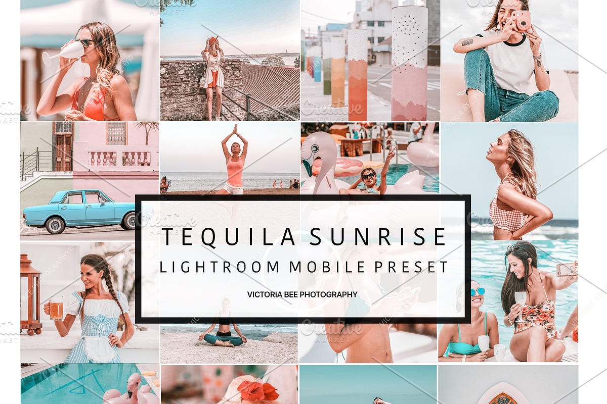 5 Mobile Presets TEQUILA SUNRISE
