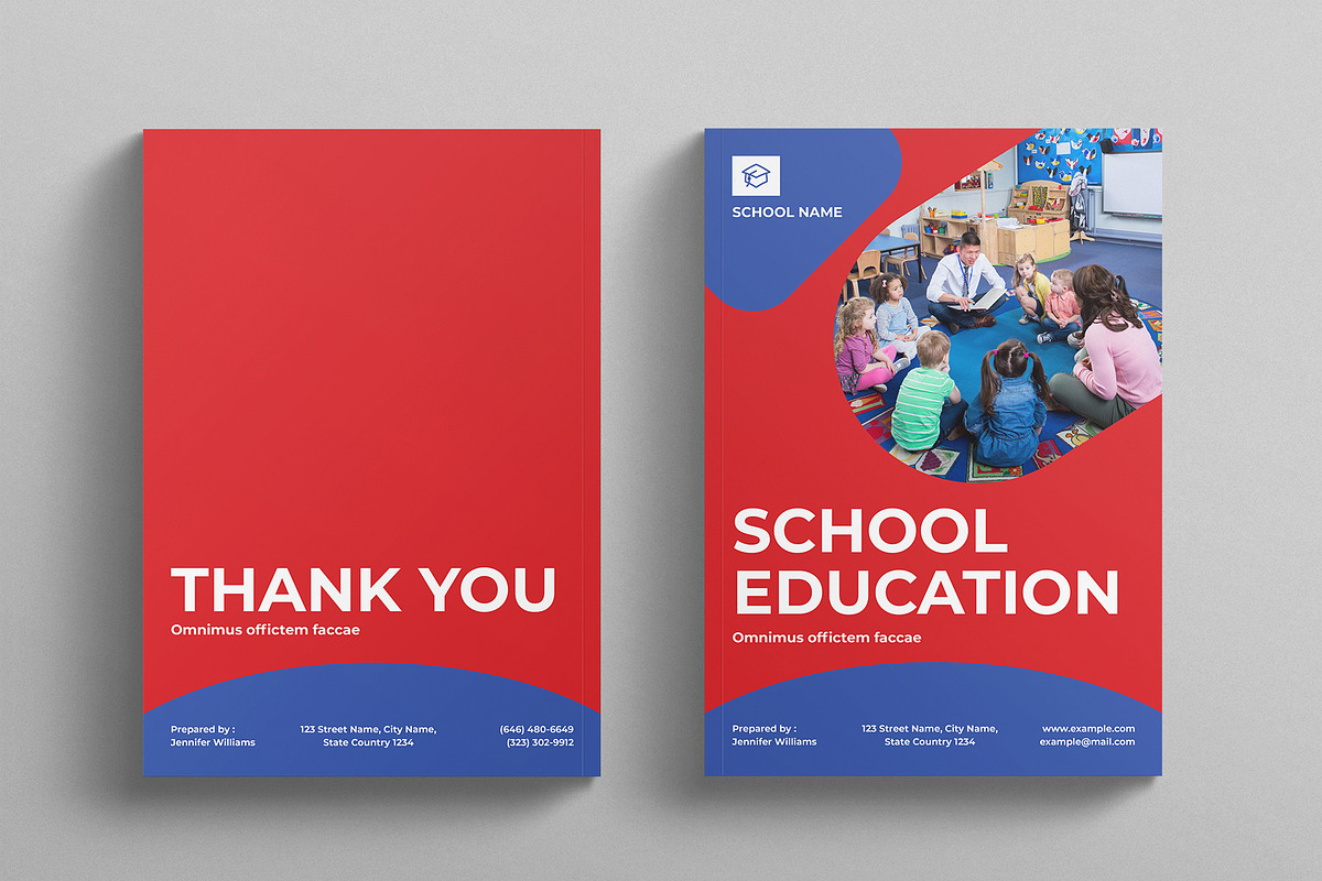 Education Template, a Brochure Template by E-Type