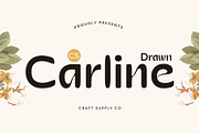 CS Carline Drawn, a Sans Serif Font by Craft Supply Co. (Thumbnail 1 of 8)