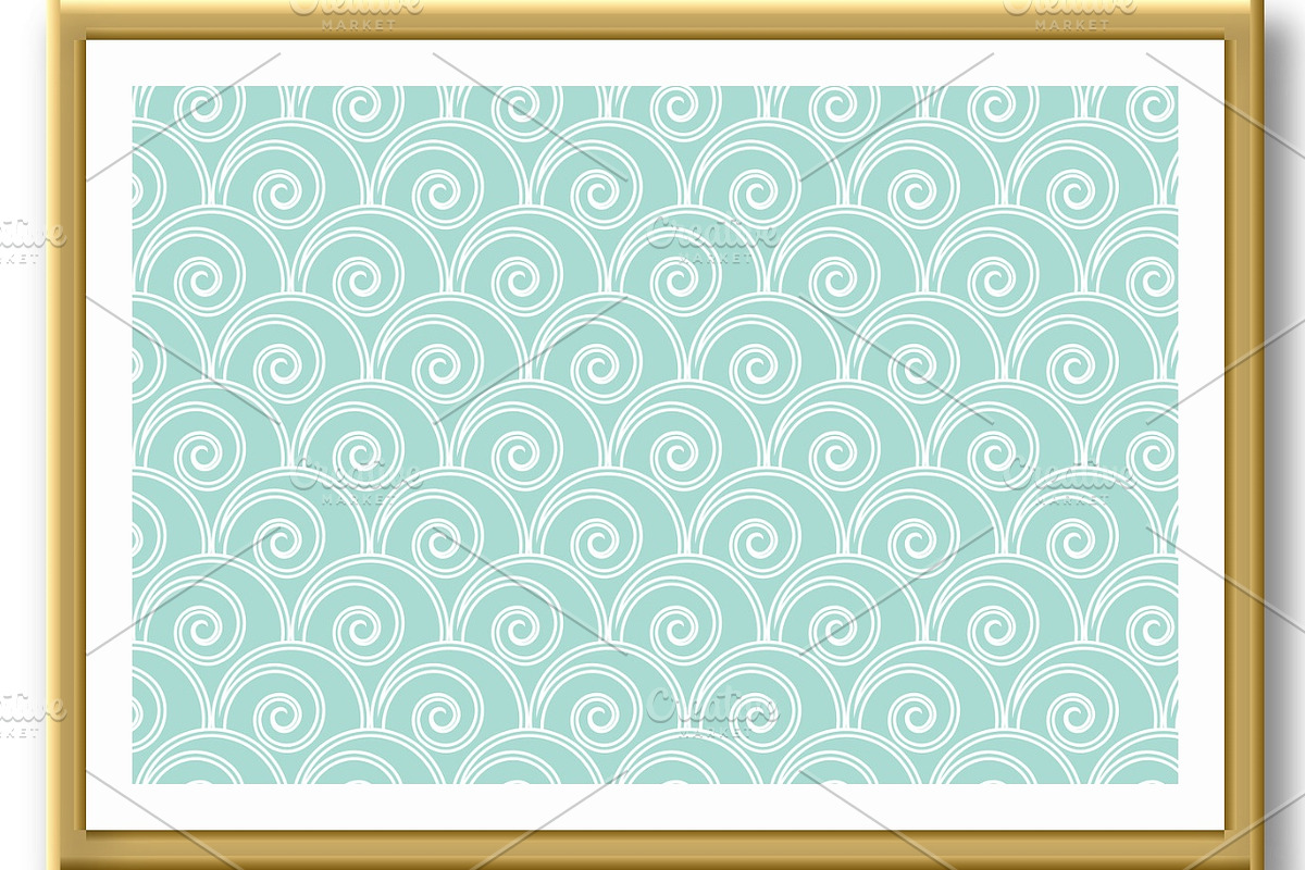 Geometric seamless pattern, a Pattern Graphic by RODINA (Photo 3 of 3)