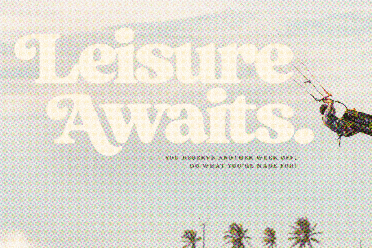 Sunday Club - Retro Serif, a Serif Font by Fenotype (Photo 7 of 15)