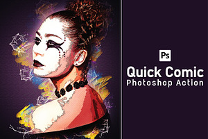 Quick Comic Photoshop Action