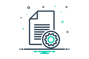 Contract Paper Icon