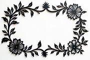 Ornamental Silhouette Frame Pack, an Illustration by BIPLOB EXPERT (Thumbnail 8 of 9)