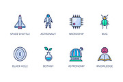 96 Science icons, an Outline Icon by vectorstank (Thumbnail 5 of 14)