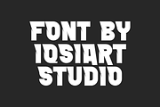 Merhan - Sporty Font, a Sans Serif Font by Iqsiart Studio (Thumbnail 4 of 7)