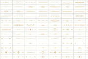 Geometric Lines Divider Designs, a Marketing Template by Photoshop Action (Thumbnail 3 of 13)