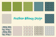 Father's Day Patterns - Gone Fishing, a Pattern Graphic by Northern Whimsy Design (Thumbnail 3 of 3)