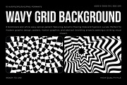 Wavy Grid Background, a Background Graphic by Pitchlook.Studio (Thumbnail 1 of 2)