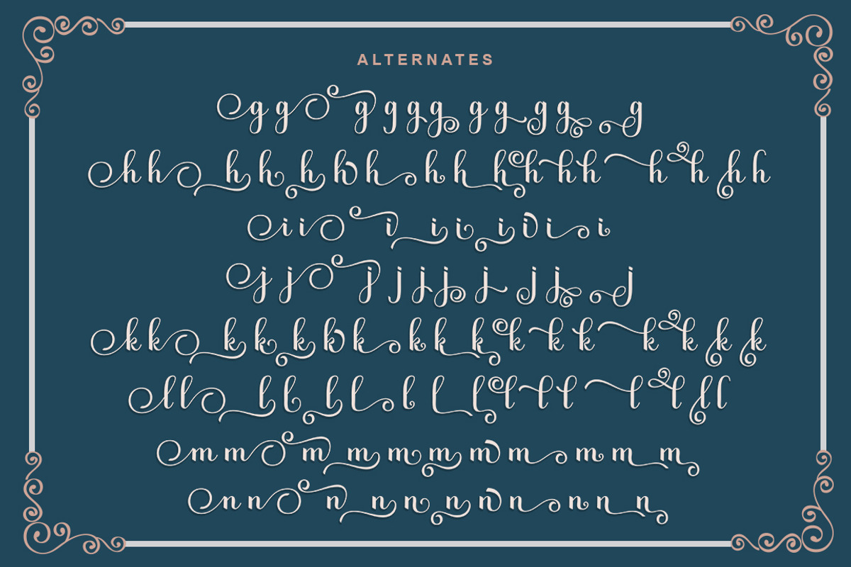 Kimberly Script, a Script Font by Rotterlab Studio (Photo 11 of 14)