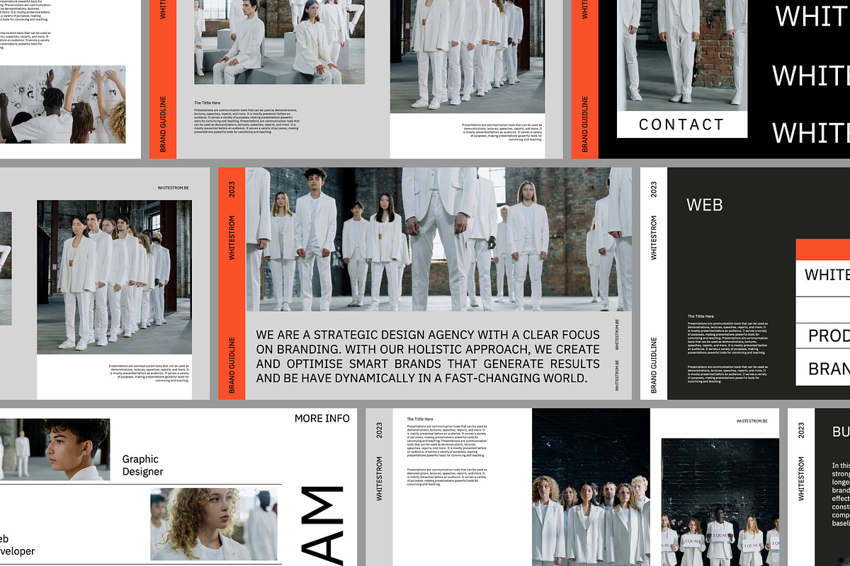 Whitestrom Brand Guide PPTX, a Presentation Template by Identy Studio (Photo 9 of 10)
