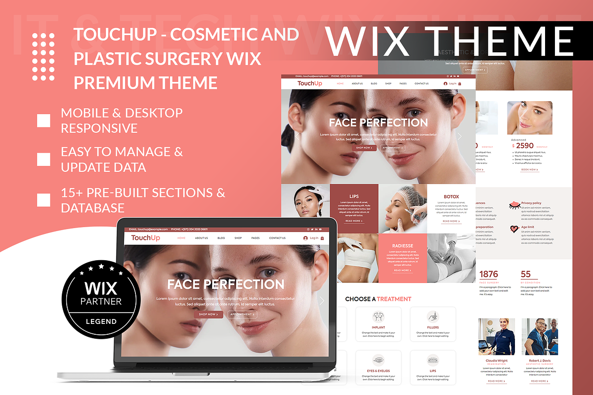 Cosmetic & Beauty Wix Shop Theme, a Wix Template by Wix Creative Themes (Photo 2 of 2)