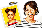 Digital Oil Painting, an Action Add-On by DesignCave (Thumbnail 2 of 5)