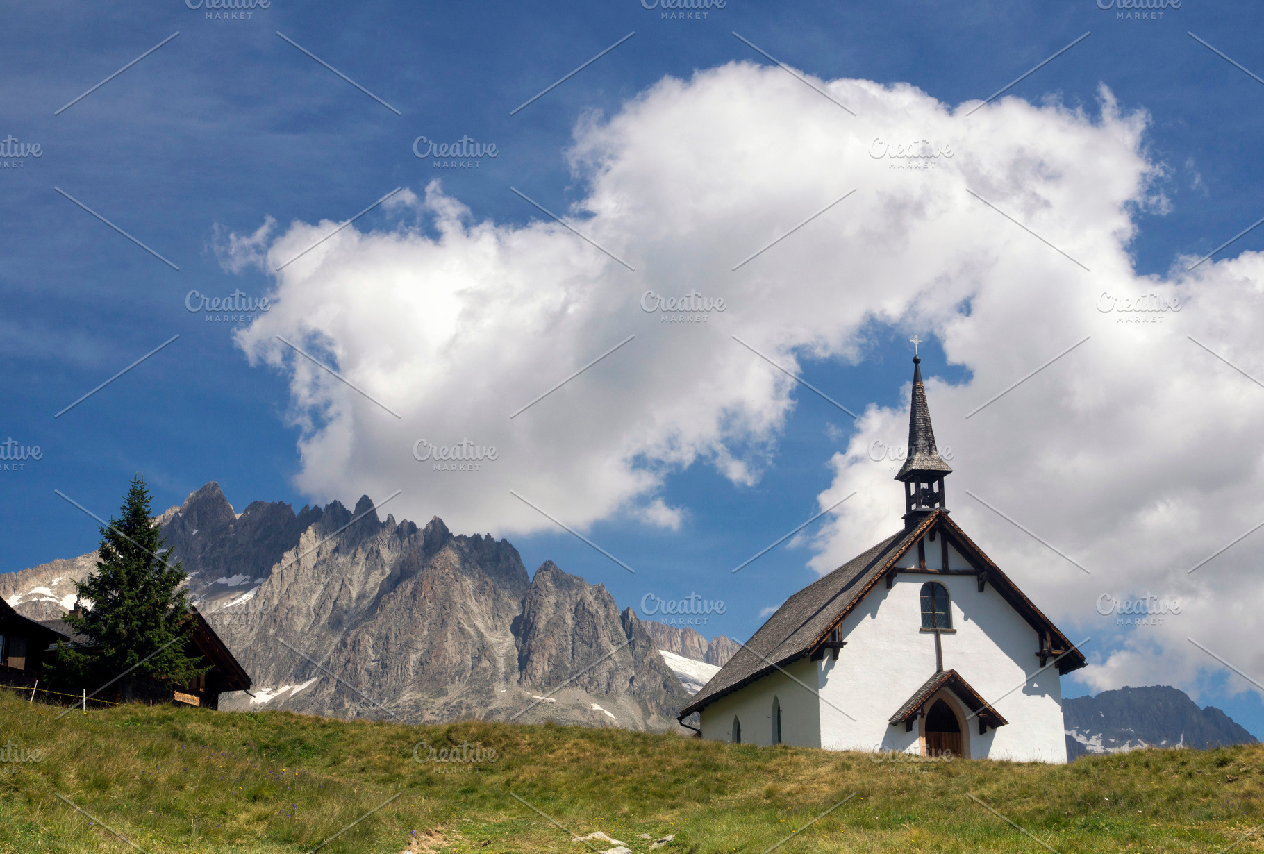 Chapel in Belalp, a Nature Photo by John Stuij Photography