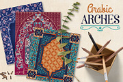 Arabic arches, a Texture Illustration by kateja (Thumbnail 1 of 5)