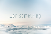 Or Something, a Sans Serif Font by Treich Design (Thumbnail 1 of 4)