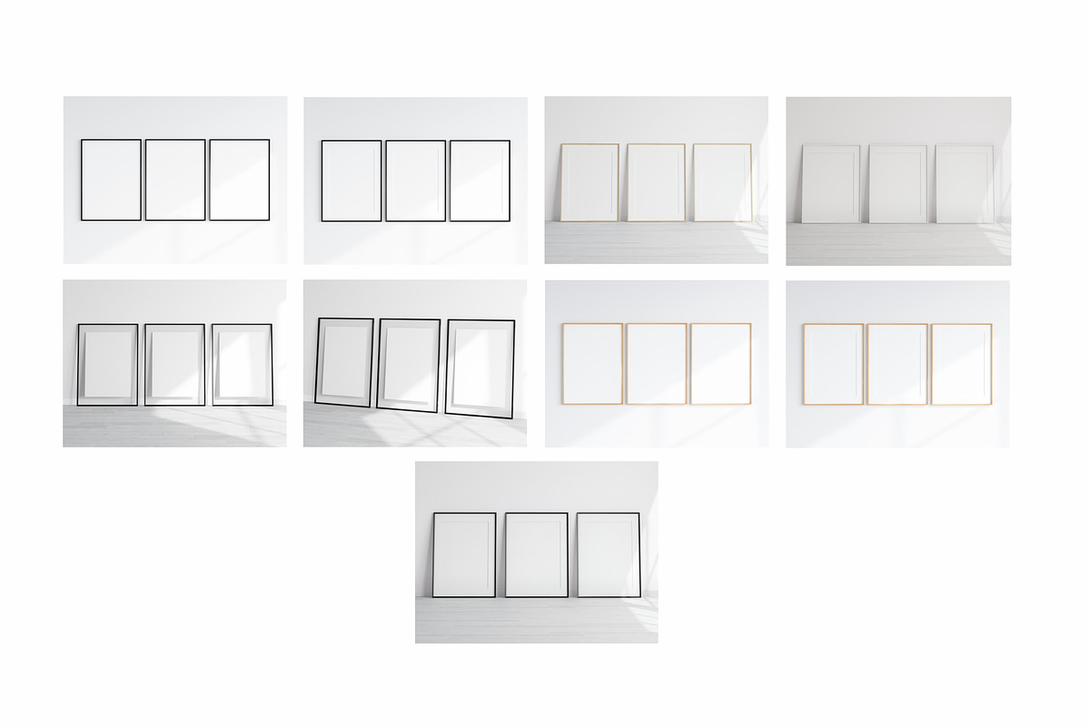 Minimalist Frame Mockup Bundle Set, a Print Template by VNmockup (Photo 13 of 16)