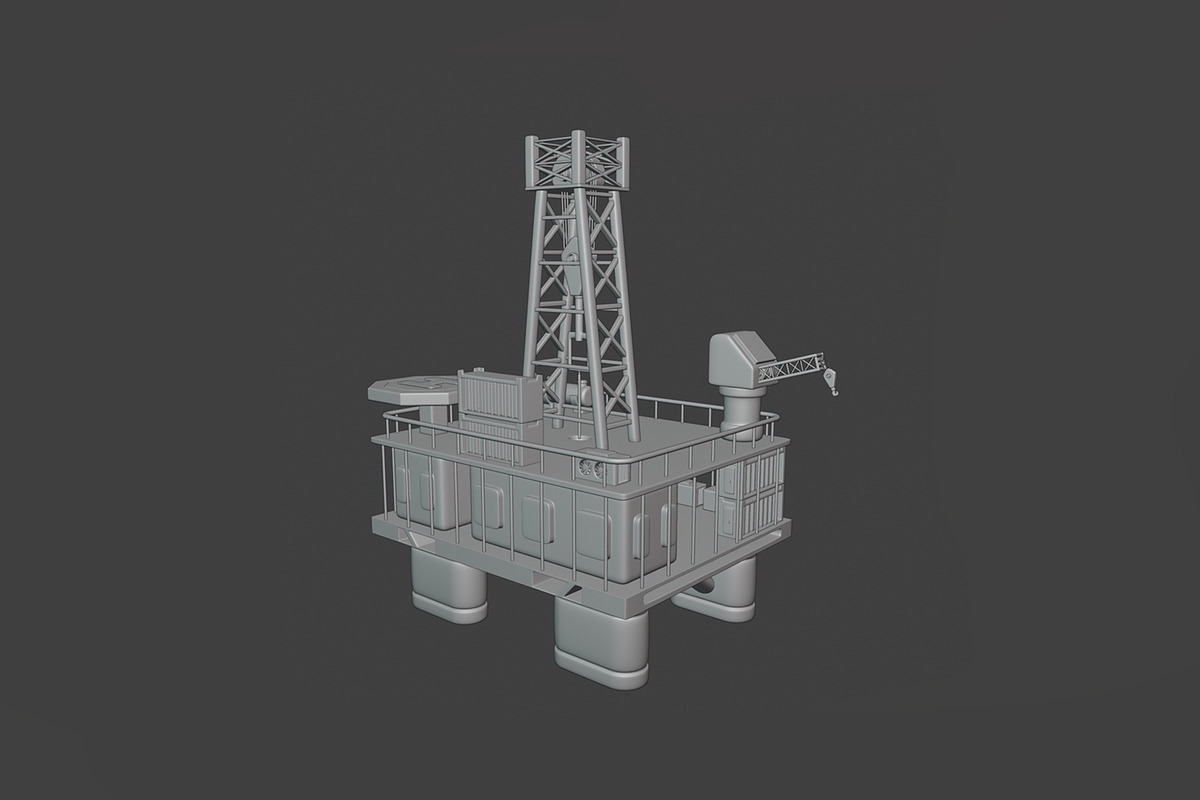 Oil and Gas Industry Set, an Object 3D Model by Artem Varnitsin (Photo 15 of 21)