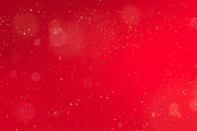 Red Christmas background with, an Object Illustration by Zaie (Thumbnail 3 of 3)